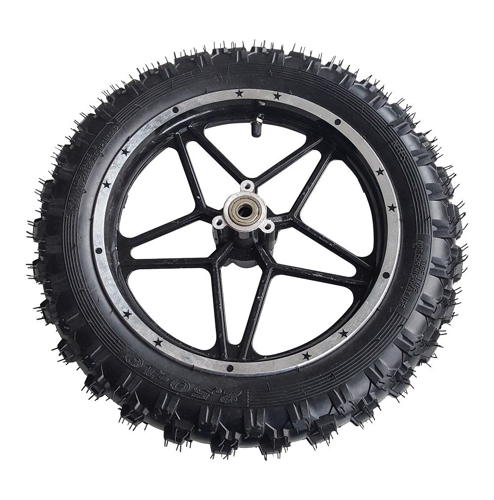 Ruota anteriore 2.50-10 cerchio pneumatico tubo scooter elettrico dirt bike cross pneumatici