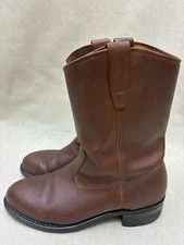 Vtg Brown Leather Biltrite Pecos Work Boots 10.5 M 60s 70s