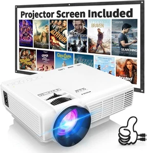 Projecteur portable 1080P, Home Théâtre