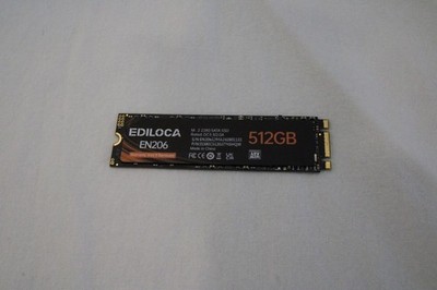 EN206 512GB 3D NAND TLC M.2 SSD, M.2 2280 SATA III 6Gb/S SSD Internal Hard Drive