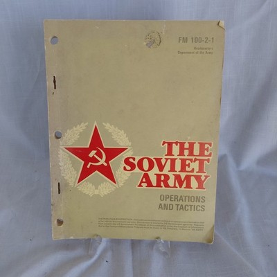 U.S. Army Cold War 1984 Field Manual Soviet Army Operations
