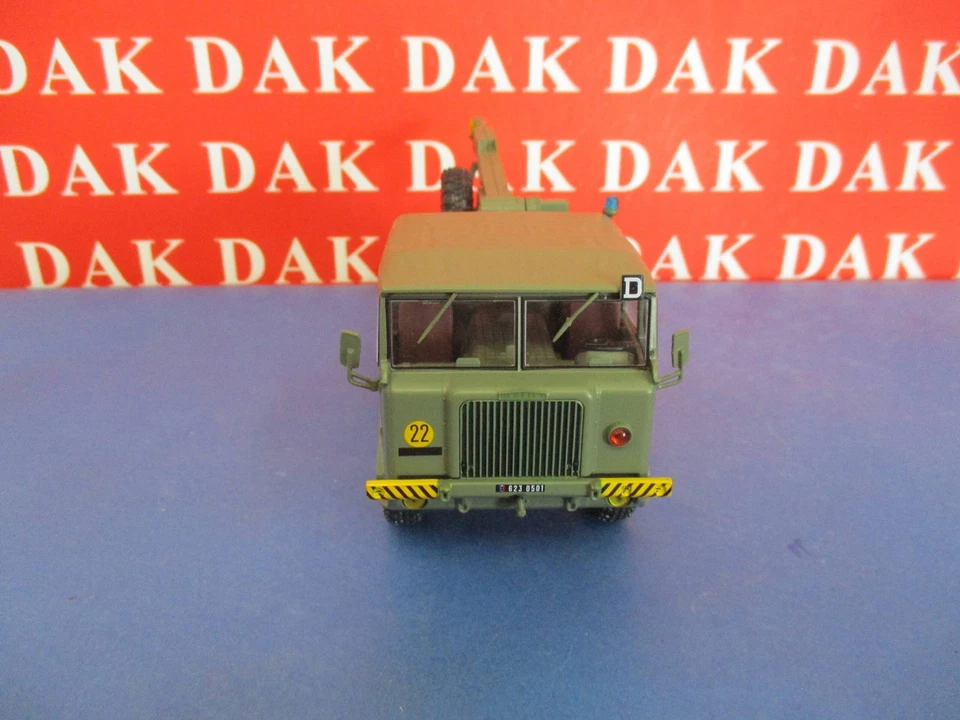 Die cast 1/43 Modellino Camion Truck Berliet TBU CLD Carro Attrezzi Militare - Immagine 2 di 4