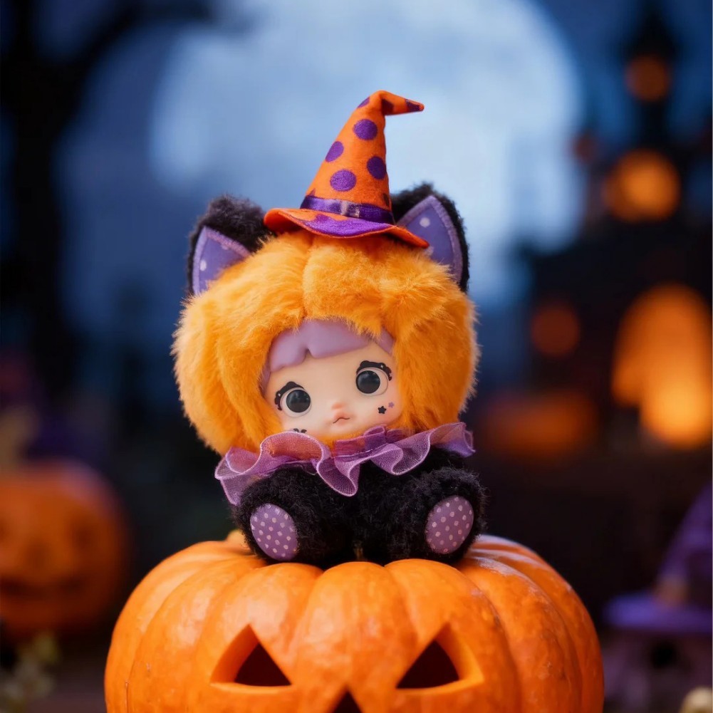 Nommi Fairytale Town Serie Plush Kitty Witch Pendant Toy Confirmed
