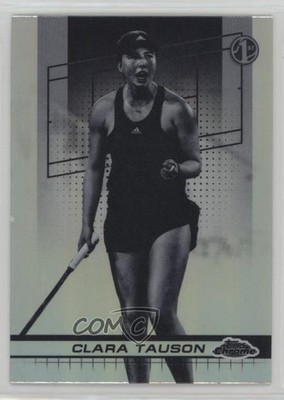 2024 Topps Chrome Negative Refractor Clara Tauson #131 Rookie RC 6ns