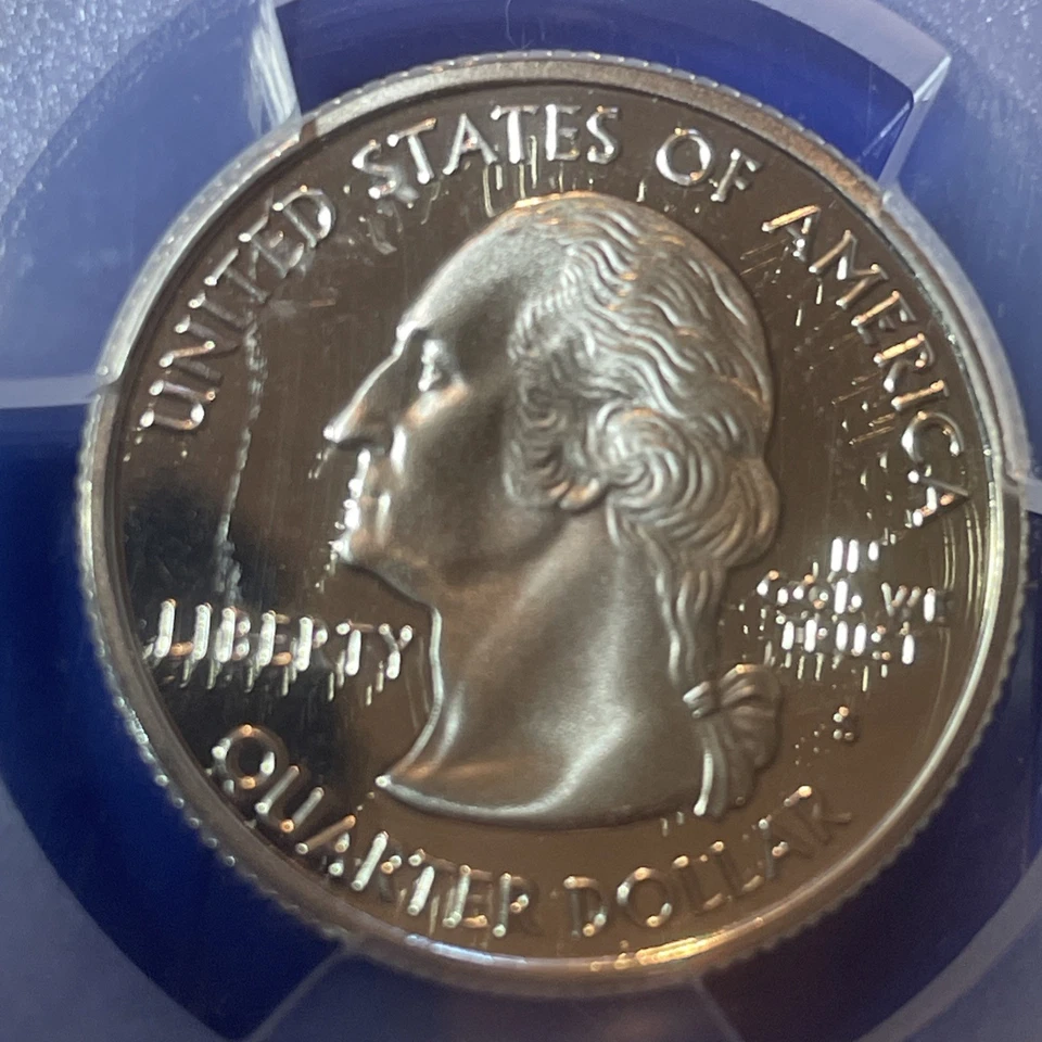 2001-S Rhode Island Quarter PCGS MS69 DCAM & 1986 Kennedy Proof DCAM - Image 3 of 4