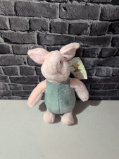 GUND Disney Classic Winnie the Pooh Piglet Stuffed Animal VINTAGE 7.5  New. O7
