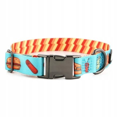 Hundehalsband mit Namen und Telefonnummer, stark, leicht, Whippet, Beagle, M