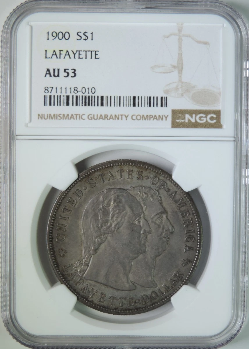 アメリカ　ラファイエットダラー　1ドル銀貨 アメリカ ラファイエットダラー 1ドル銀貨 G-10】1900 ラファイエット