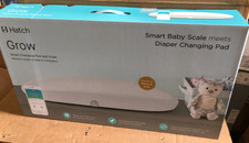 NEW Hatch Baby Grow Smart Changing Pad and Scale HBG16001WHT PT