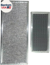 Microwave Grease & Charcoal Filter Set Replacement for Samsung ME18H704SFS, ME18