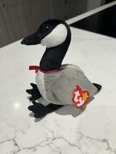 TY BEANIE BABY -LOOSY GOOSE - MINT WITH TAG. VINTAGE 1998 COLLECTIBLE 
