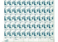 Bk2 U.S. COMM SHEET OF 50 SCOTT#1810a 1980 15ct FRANCES PERKINS ISSUE MNH