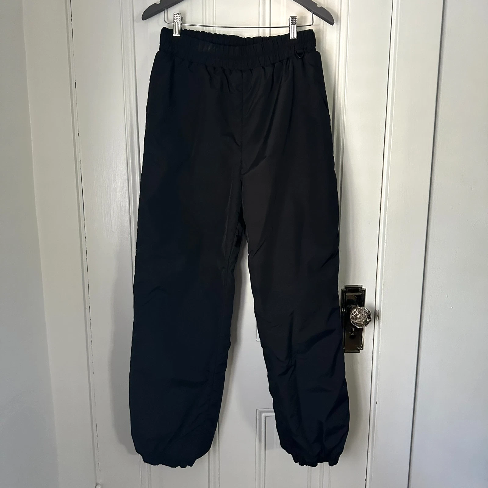 Vintage Columbia Sportswear Black Insulated Snow Pants Men’s M Elastic Waist