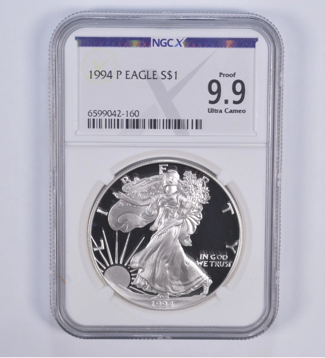 American Eagle P 1 Graded 1994 Silver Bullion Coins for sale | eBay