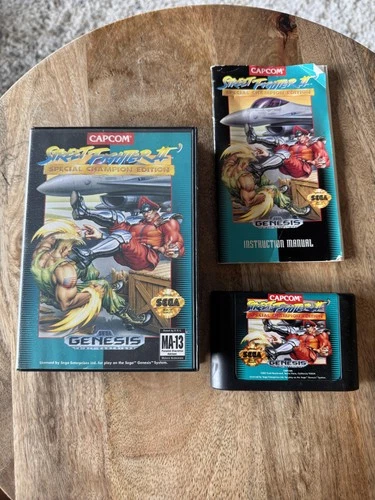 Street Fighter II Special Champion Edition Sega Genesis CIB Complete