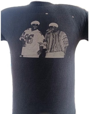Notorious B.I.G. Shirt L M Schwarz Biggie Smalls Rap Tee Hip Hop Oldschool 90s