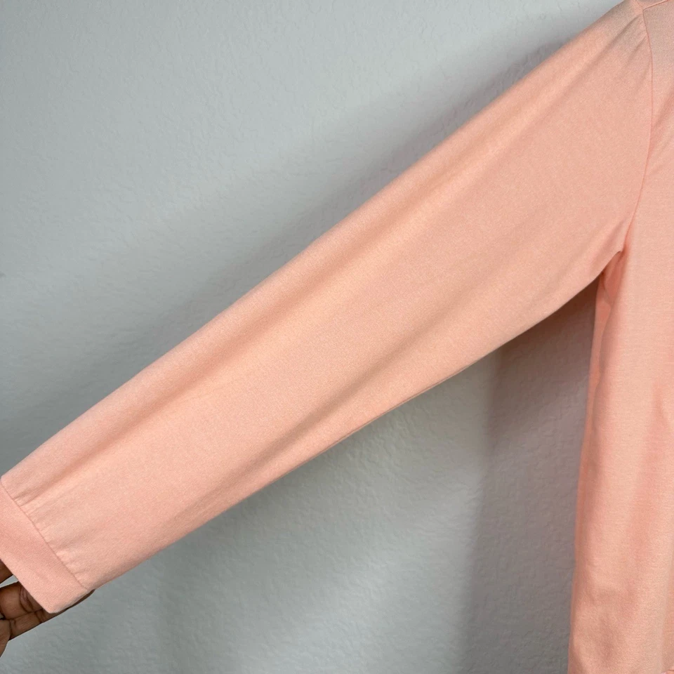 The Beaufort Bonnet Company Shirt Girls 10 Peach Prepletic Hayword 1/4 Zip Prep - Image 3 of 4