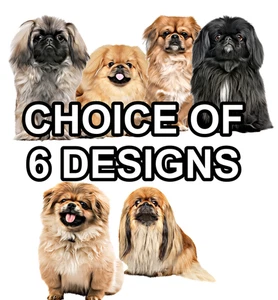 Pekingese Dog Self Adhesive Vinyl Sticker