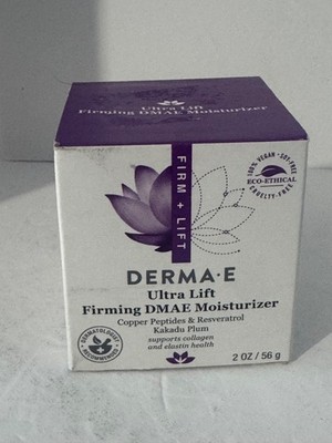 DERMA E ULTRA FIRMING DMAE MOISTURIZER LIFT FIRM KAKADU PLUM 2oz