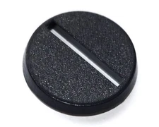 25mm Round Plastic Slotta Wargamming Bases x40