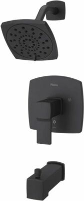 Pfister LG89-8DAB 1-Handle Tub & Shower Trim Kit - Matte Black