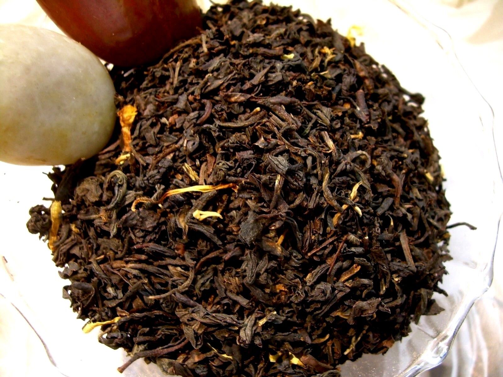 Tea Apple Spiced Black Currant Loose Leaf  Asian Black Blend Nat