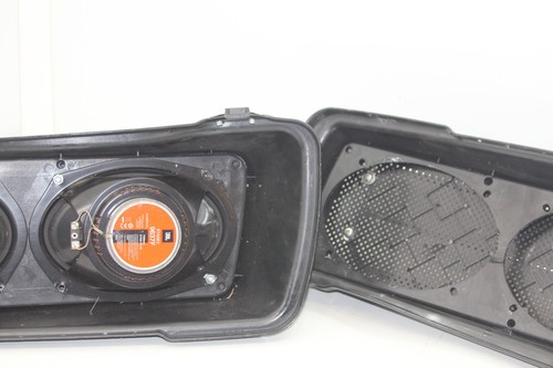 Fundas para bolsa de sillín con altavoces + tapas cromadas Harley Davidson Street Glide 2010 - Imagen 3 de 5