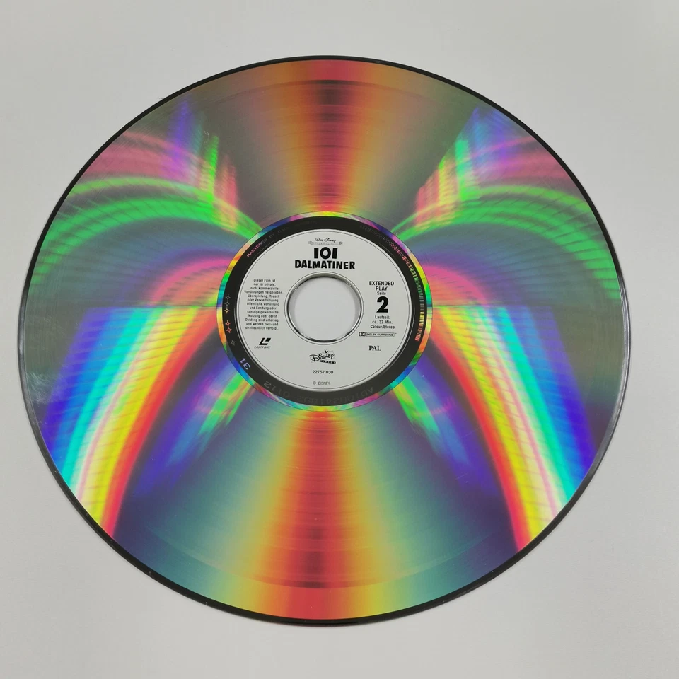 Laser Disk Disc - LD 101 Dalmatiener - Tierischer Spaß mit Pongo und Perdi - Bild 4 von 4
