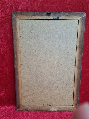 antiker Spiegel , schöner , alter Wandspiegel , 49,5cm x 33,5cm - Picture 6 of 6
