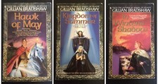 DOWN THE LONG WIND - Trilogy • By Gillian Bradshaw - COMPLETE SET - Great Shape!