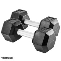 Rep Rubber Hex Dumbbells 25.0 Pounds on sale Rep Rubber Hex Dumbbells 25.0 Pounds on sale