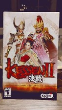 KESSEN II PlayStation PS2 Console Original KOEI Game 2001 Instruction Booklet