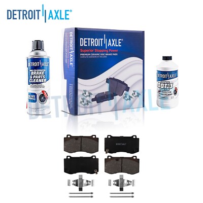 Front Ceramic Brake Pads Kit for Chrysler 300 Dodge Challenger Charger Magnum