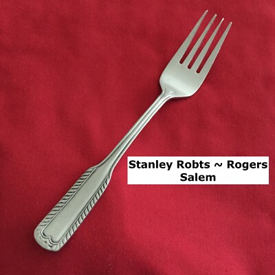 Stanley Roberts Rogers SALEM Salad Fork 6 5/8'' Stainless Steel Flatware