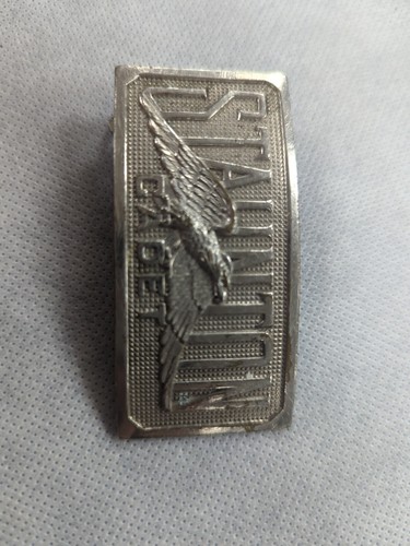 STAUNTON MILITARY ACADEMY CADET BELT BUCKLE, STAUNTON, VA,