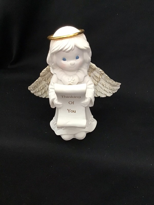 Papel Giftware - Heavenly Thoughts - “Thinking Of You” Angel Figurine