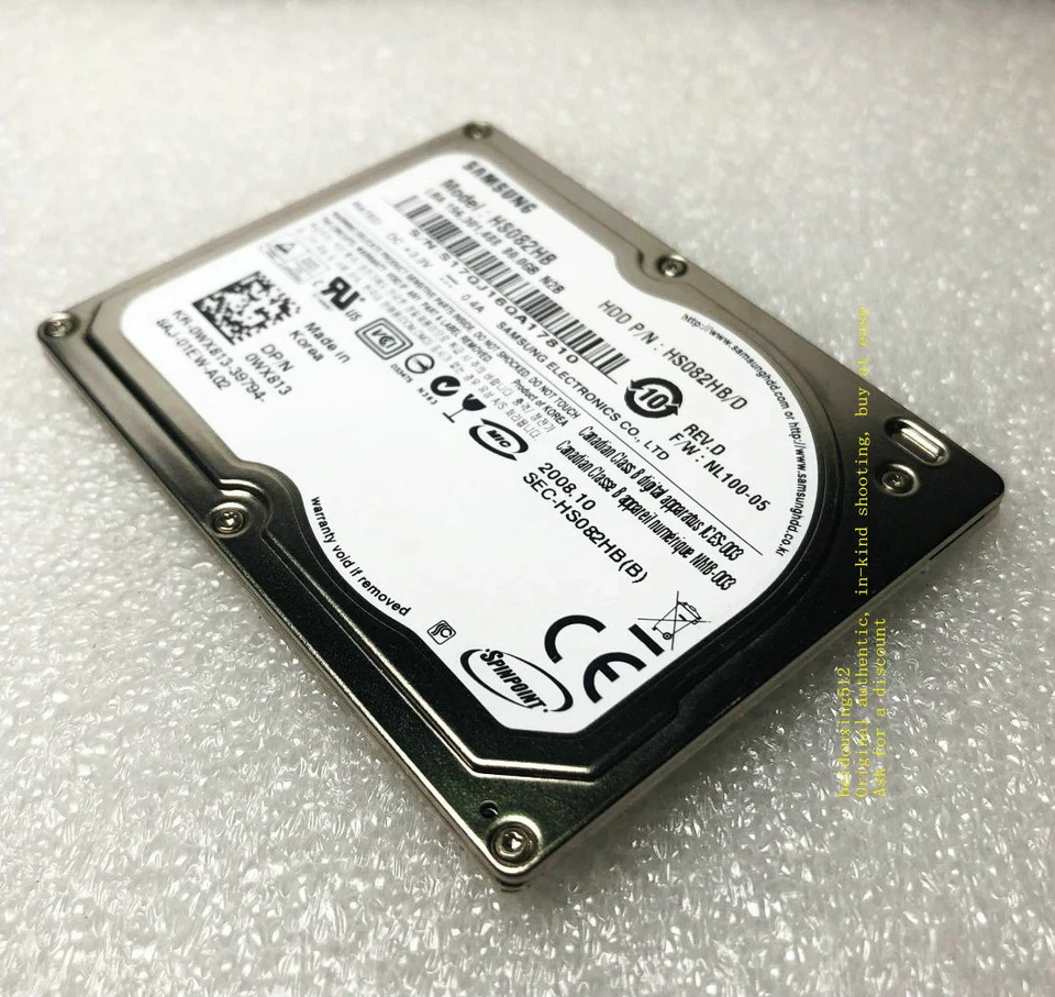 Samsung HS082HB 4200RPM 1.8" Internal HDD for iPod Hard Drive - Image 4 of 4