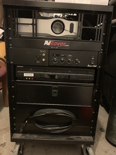 Multimedia Projector AV Rack Cart W/ Drawer and Power Cord SVS200 | eBay