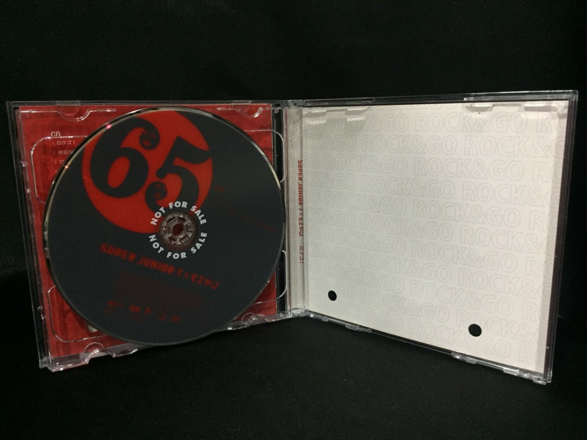 SUPER JUNIOR-T×モエヤン65 ROCK&GO Thailand Promo CD + DVD (Avex
