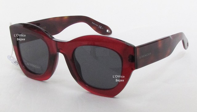 Givenchy Gv7060/s C9a Rosso/avana 48/27 occhiale da sole Lente grigia |  Acquisti Online su eBay