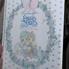 Vintage Grandmother's Book PRECIOUS MOMENTS Special Memories Life RARE    sj11h3s