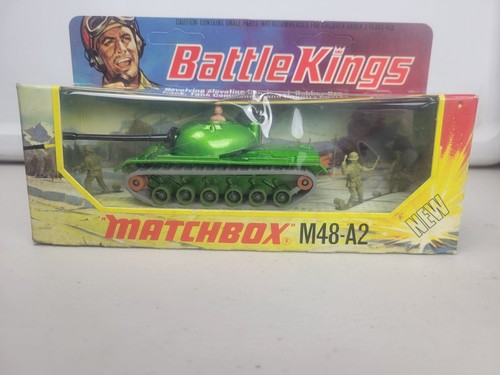 Vintage Matchbox 1974 Battle Kings Tank. K-104 King Tiger - Foto 2