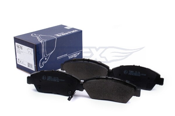 Tomex Brakes BremsbeläGe Bremsbelegsatz Vorne Passend FüR Honda Civic VI-image