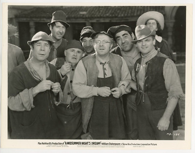 Vintage 8x10 Photo A Midsummer Night's Dream 1935 James Cagney Joe E. Brown