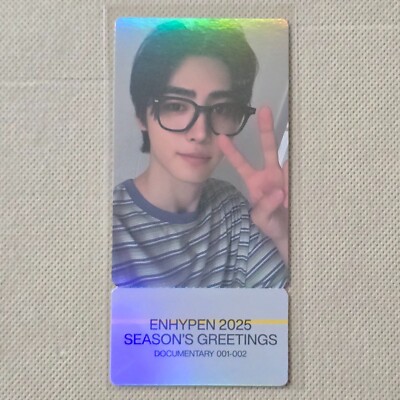 ENHYPEN 2025 SEASON'S GREETING WEVERSE POP-UP MD BENEFIT PHOTOCARD