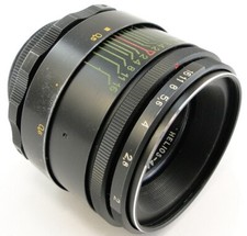 1979 HELIOS 44-2 58mm f/2 Russian Soviet USSR Lens Mount M42 Canon EOS Sony A 9