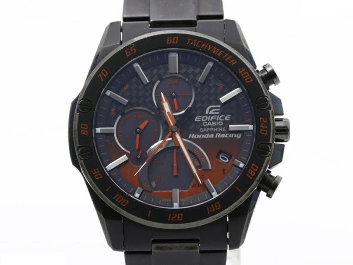 Casio Edifice Black EQB-1000HR-1AJR Stainless Steel Honda Casio Edifice Black EQB-1000HR-1AJR Stainless Steel Honda