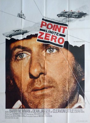 VANISHING POINT - NEWMAN / JAGGER - AUTO / MOTORRAD - ORIGINAL GROSSES POSTER