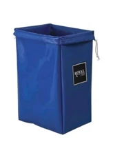 Royal Basket Trucks G00-Bbx-Hbn Open Top Vinyl Hamper Bag Blue