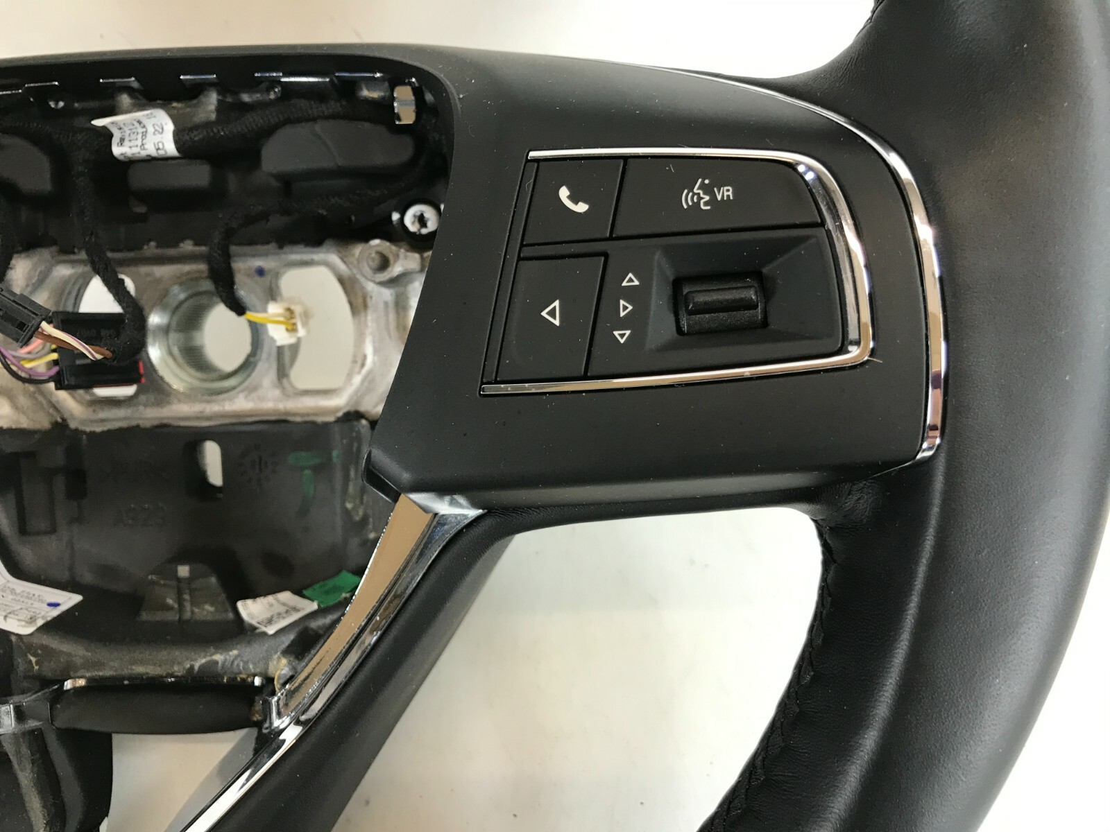 Great 2014-2019 Maserati Ghibli M157 Driver Steering Wheel Black Leather OEM